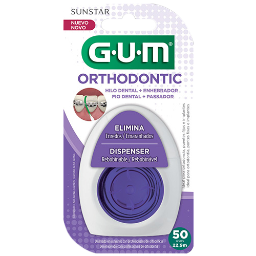 Hilo Dental GUM® de Ortodoncia