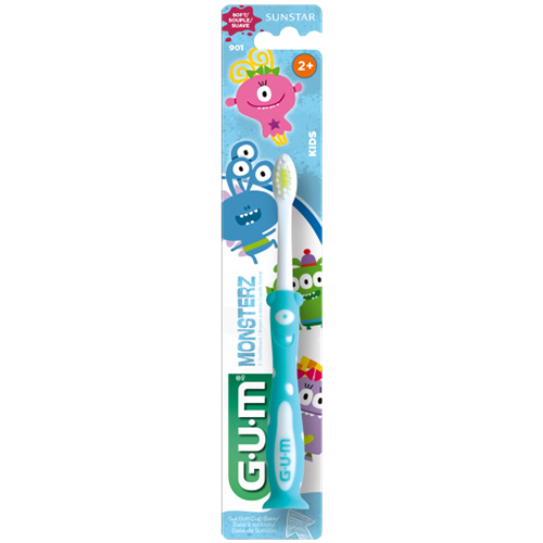 Cepillo Dental Infantil GUM® Monsterz Kids para 2+ años
