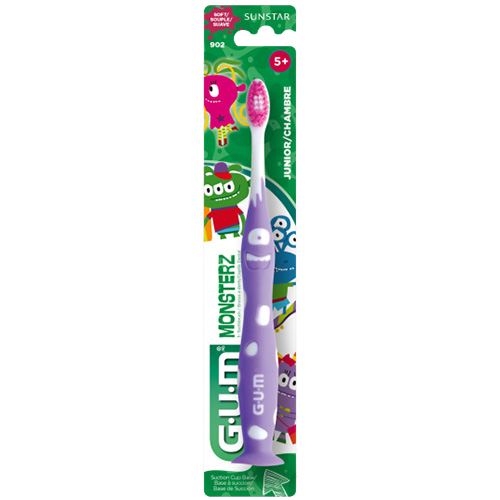 Cepillo Dental Infantil GUM® Monsterz Junior para 5+ años