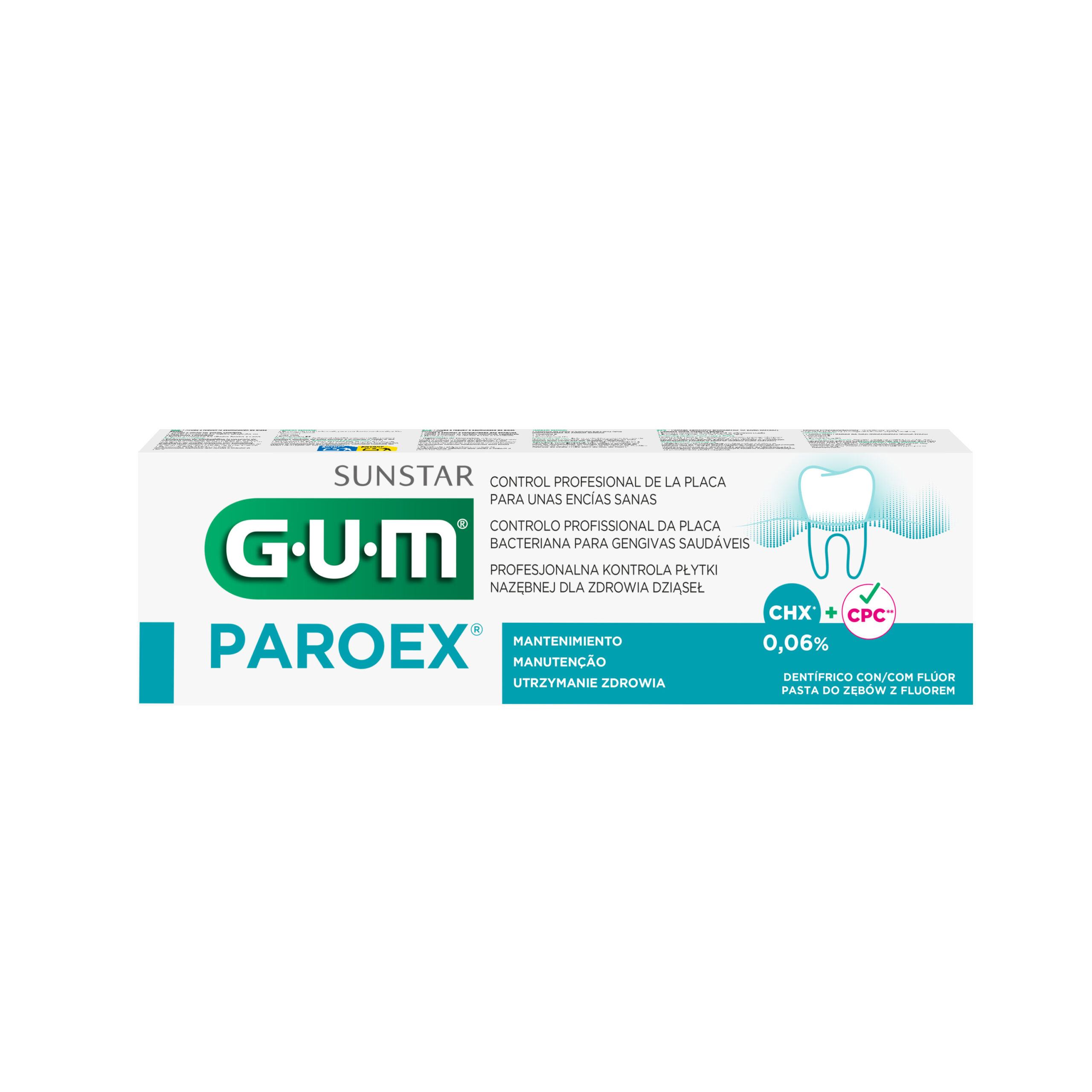 Pasta Dental PAROEX® USO DIARIO CHX 0.06%