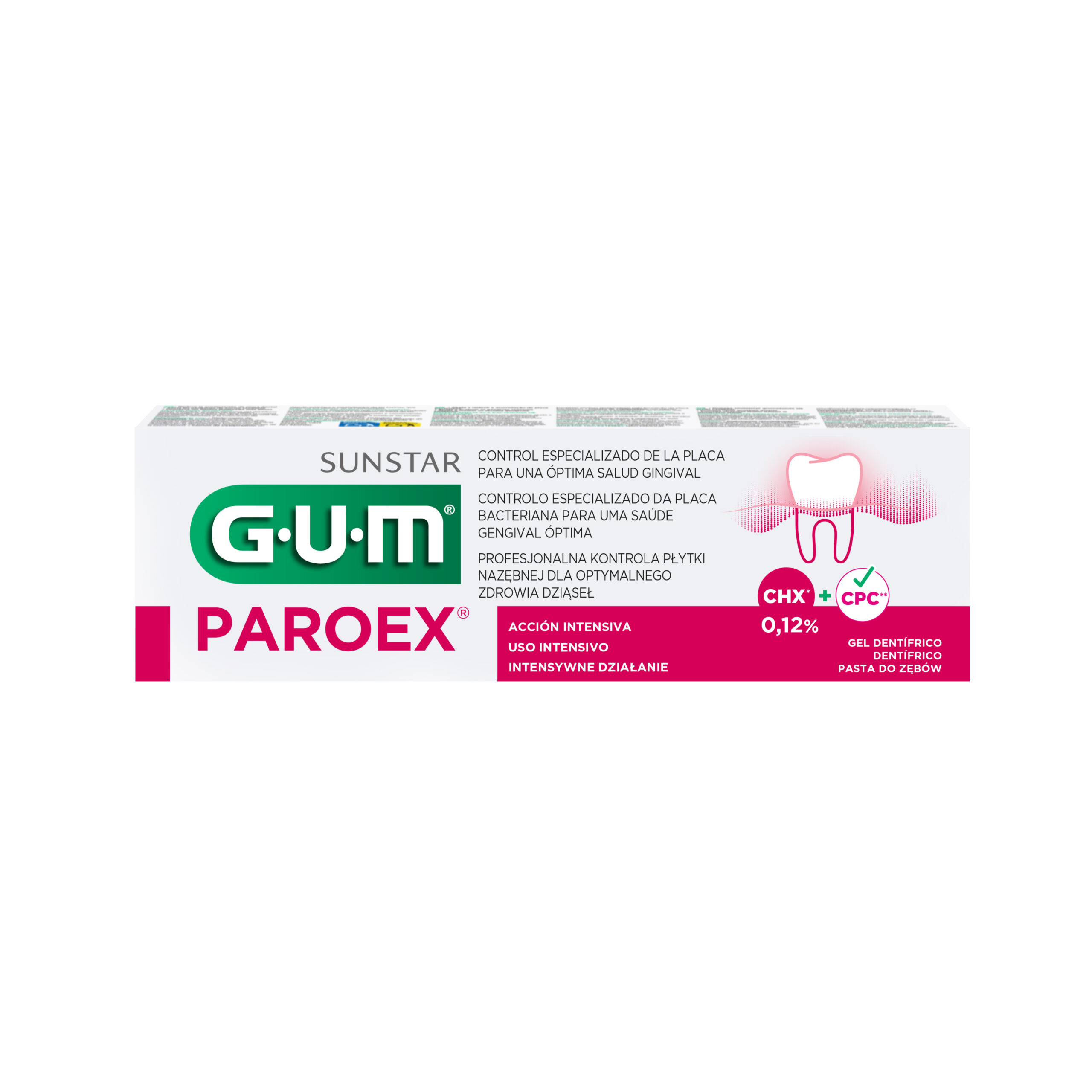 Pasta Dental PAROEX® GINGIVITIS CHX 0.12%