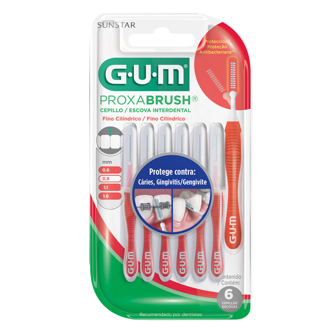 Proxabrush® de 6 pzs Rojo